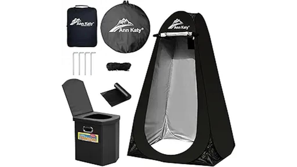 camping privacy tent toilet