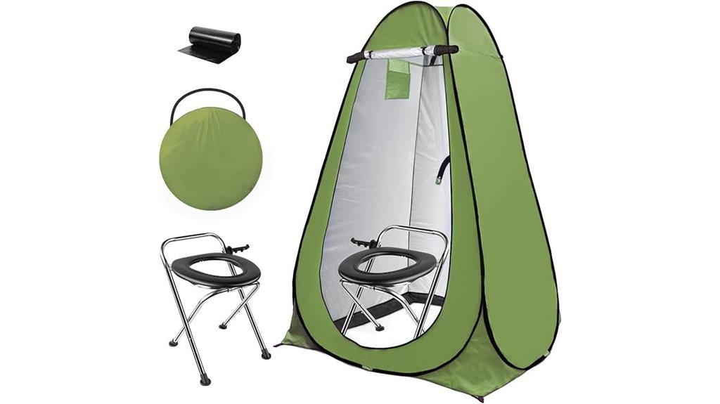 camping privacy toilet tent