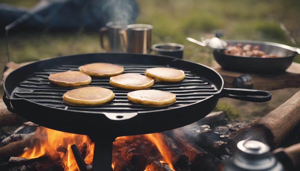 choosing a camping griddle factors