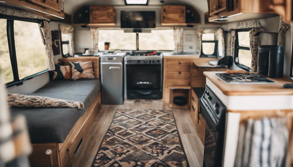 choosing flooring for campers