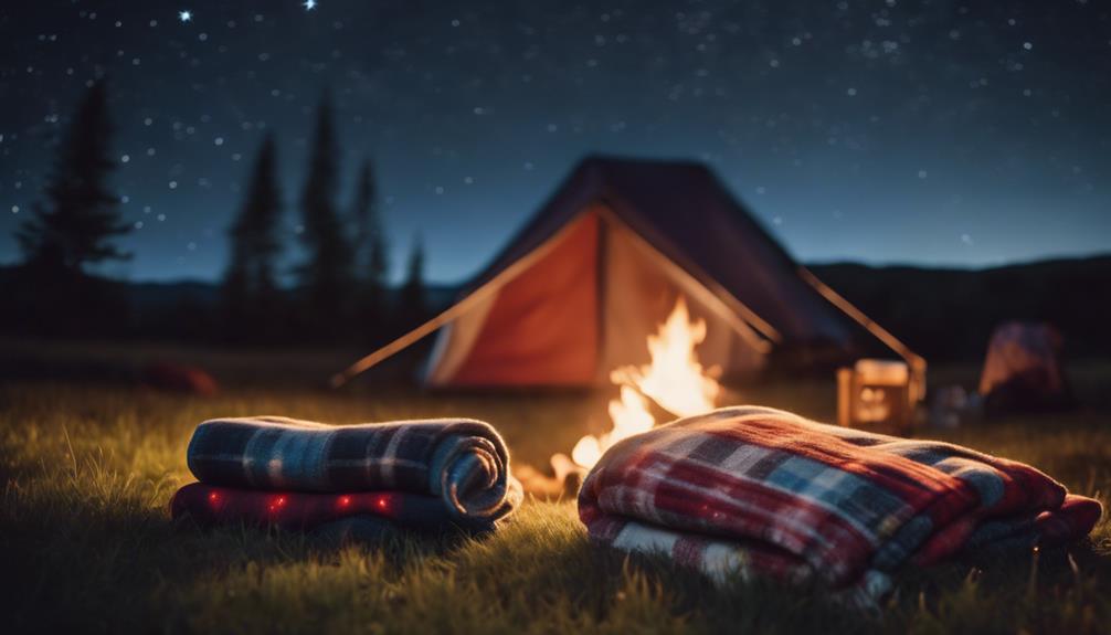 choosing ideal camping blanket