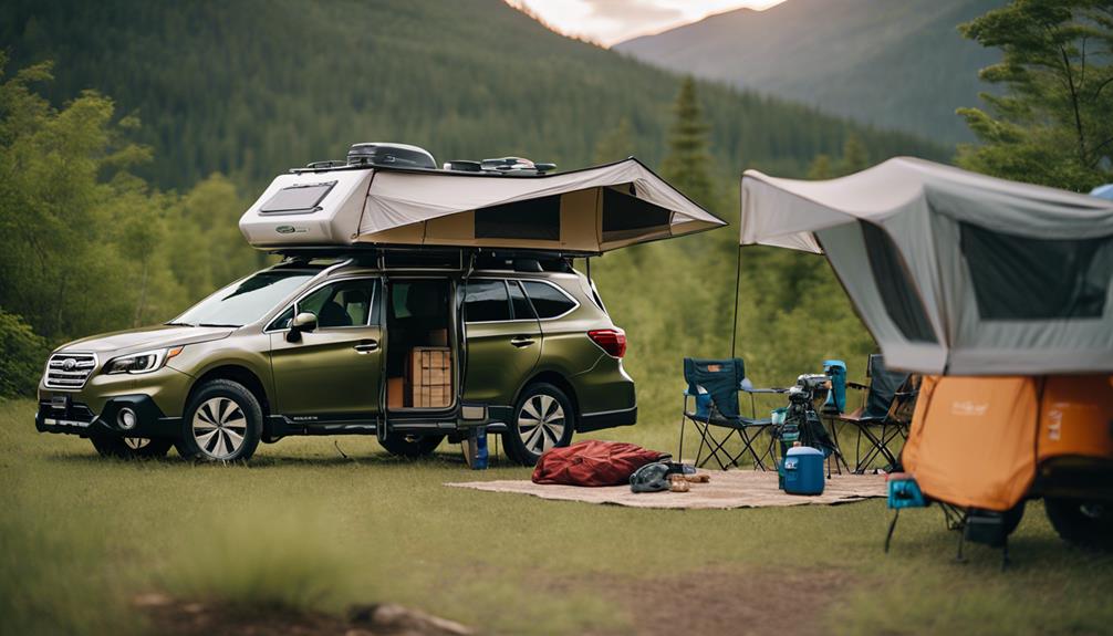 choosing subaru outback camper