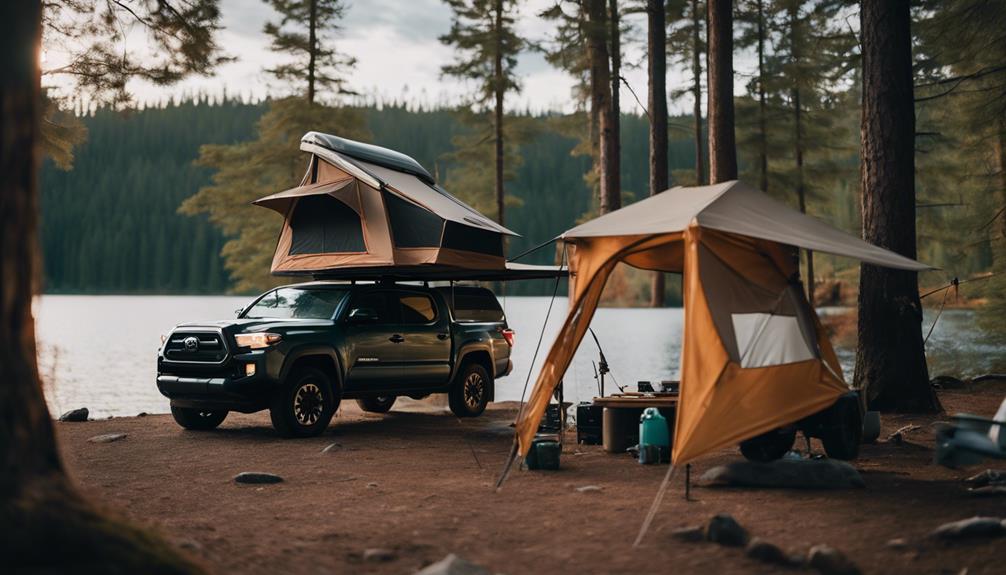 choosing tacoma pop up camper