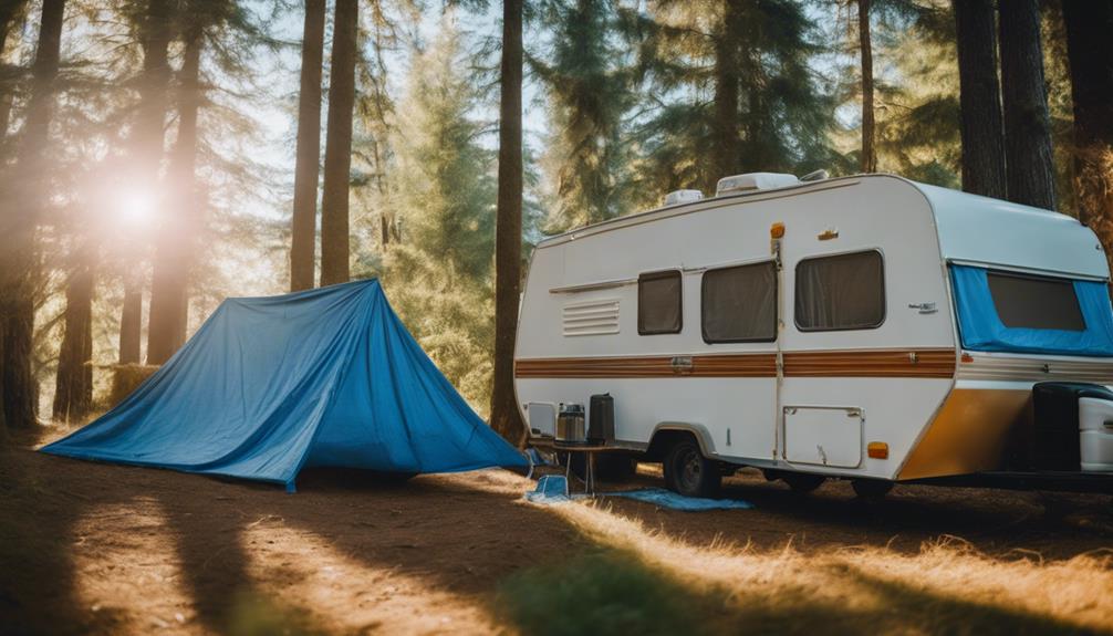 choosing tarp for camper