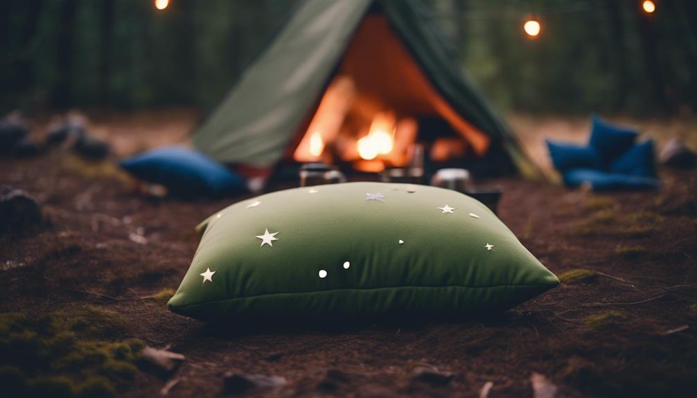 choosing the right camping pillows