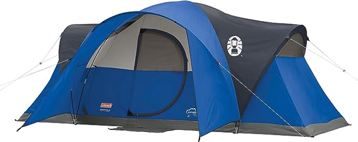 coleman 6 8 person tent