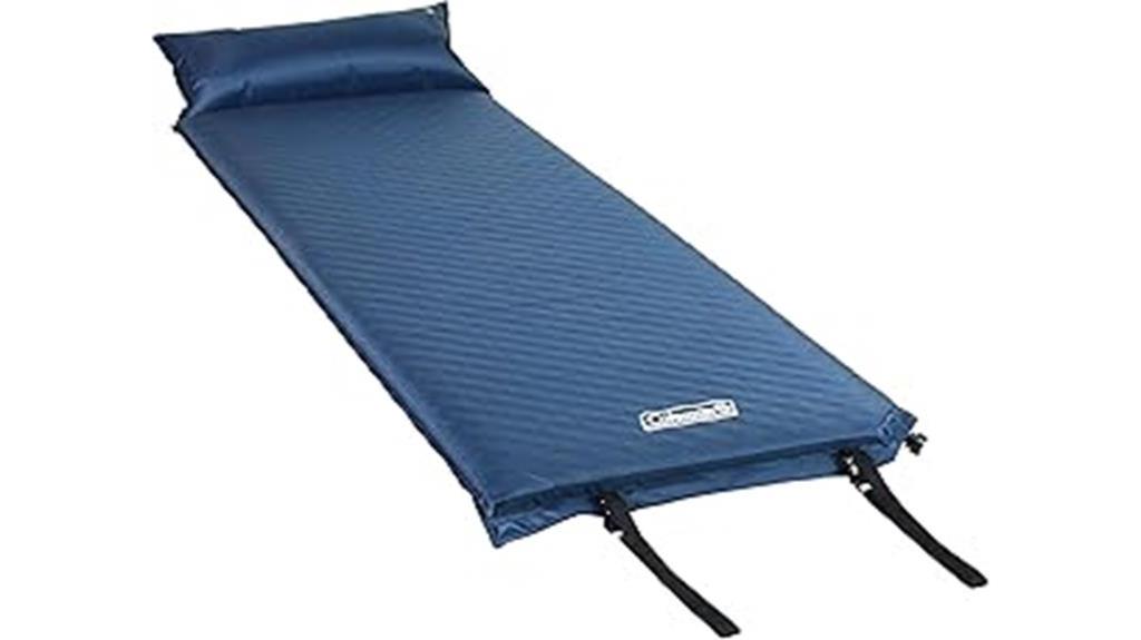 coleman inflating sleeping pad