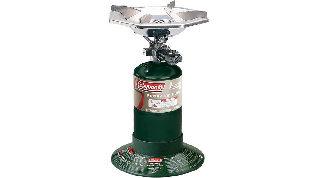 coleman propane camping stove