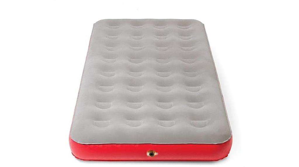 coleman single high air mattress