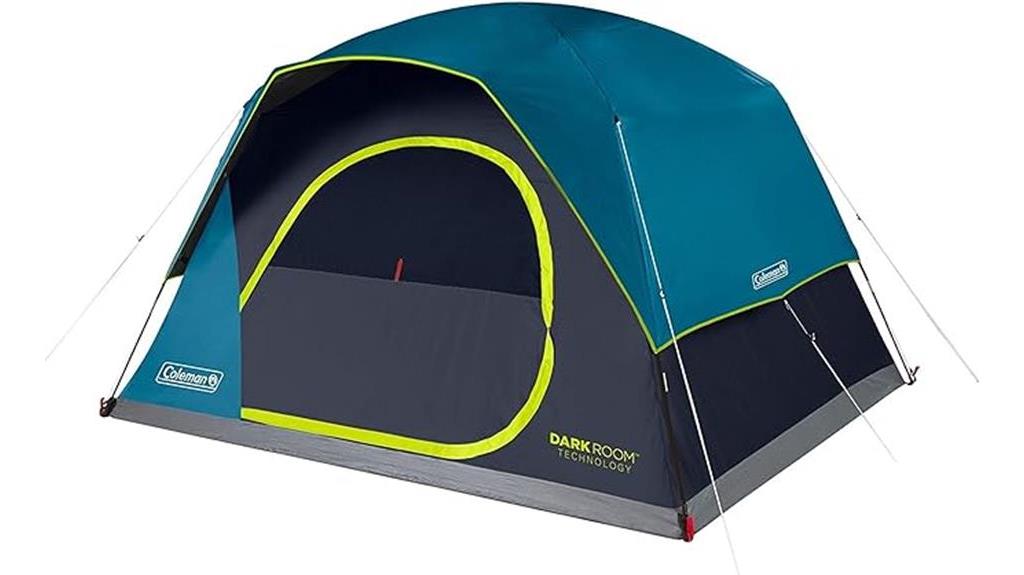 coleman skydome tent features