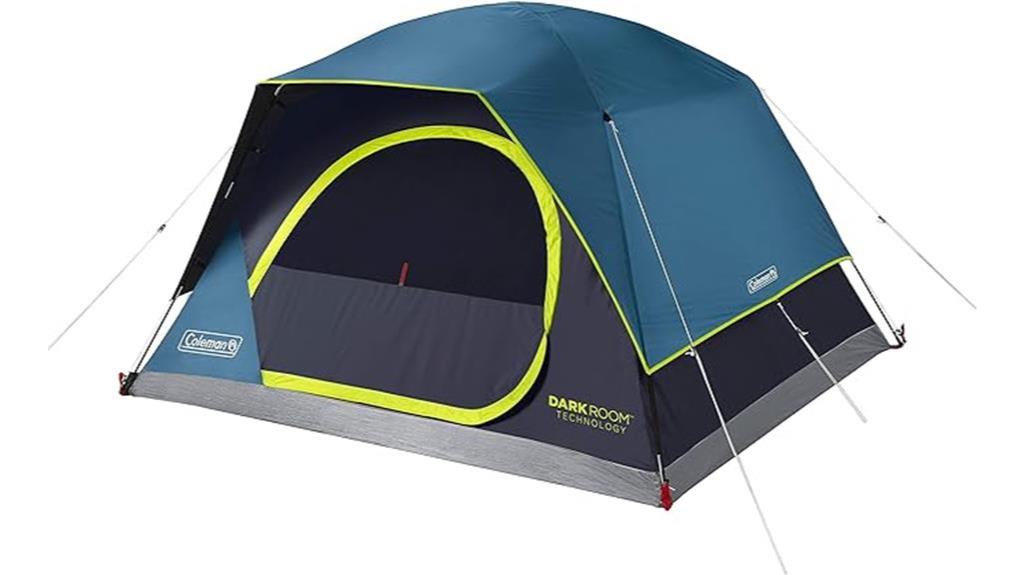 coleman skydome tent technology