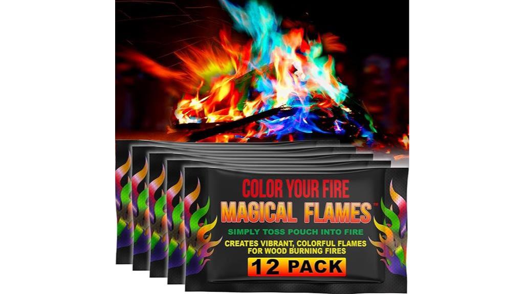 15 Best Camping Equipment Essentials for Your Next Adventure 6 color changing campfire packets