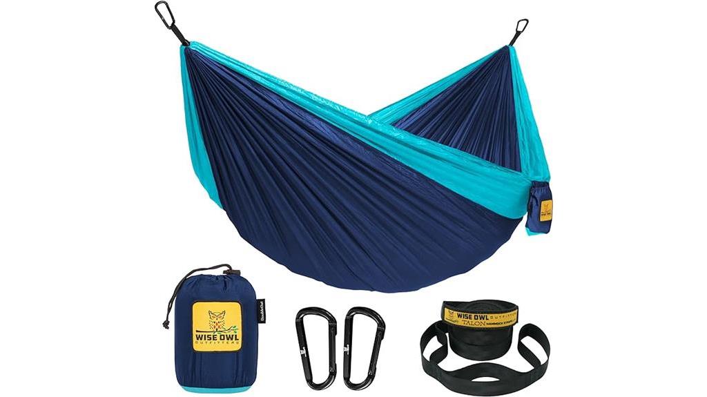 comfortable camping hammock experience