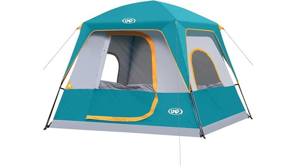 compact 4 person camping tent