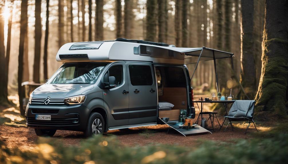 compact efficient camper conversion