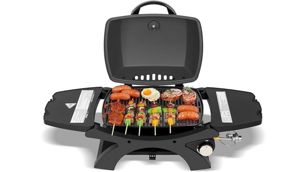 compact propane gas grill