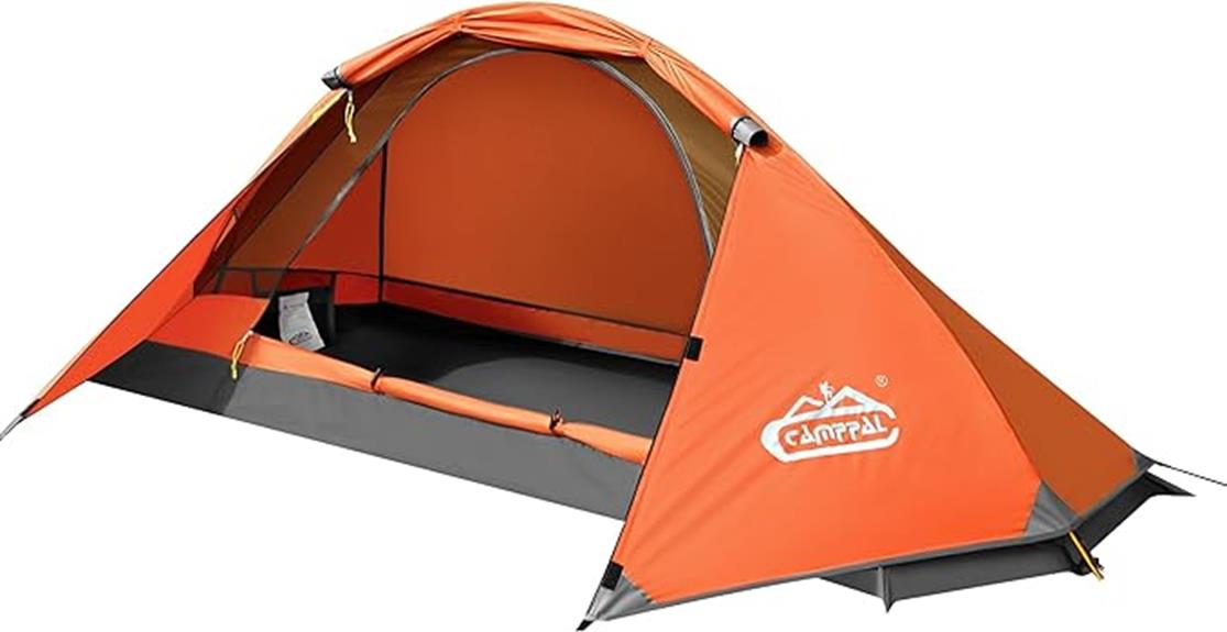 compact solo camping tent