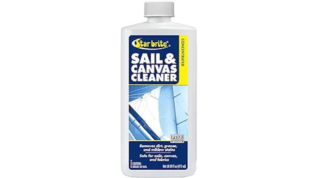 concentrated sail canvas cleaner