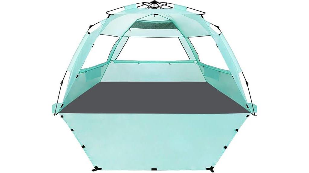 deluxe pop up beach tent