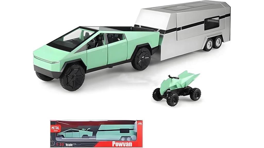 diecast cybertruck toy model