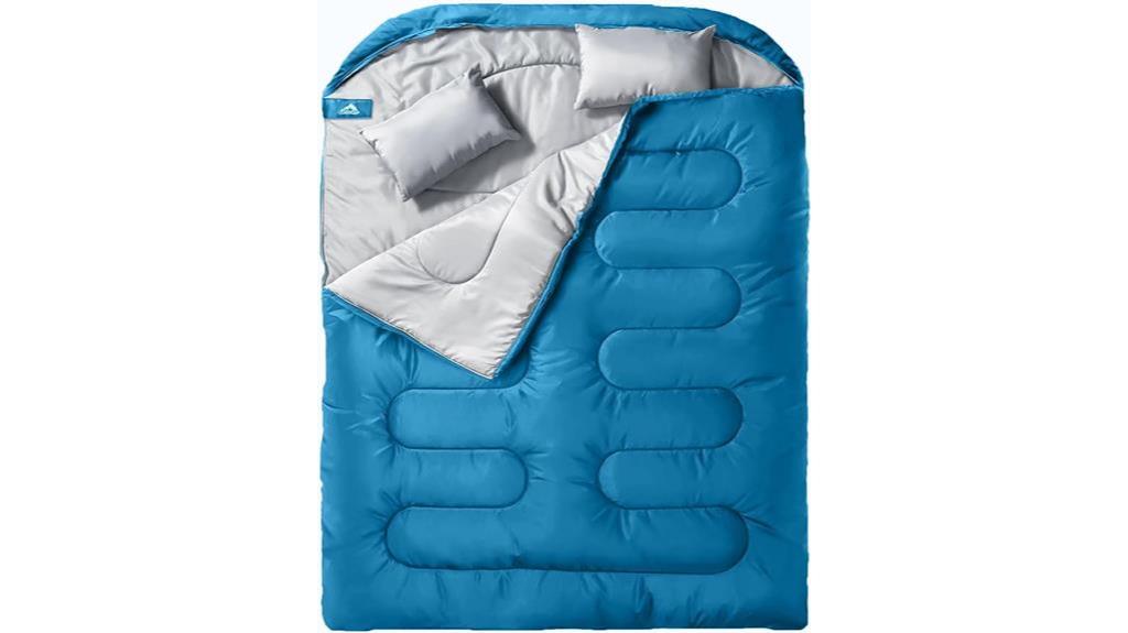 double sleeping bag set