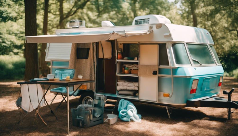 drying pop up camper tips