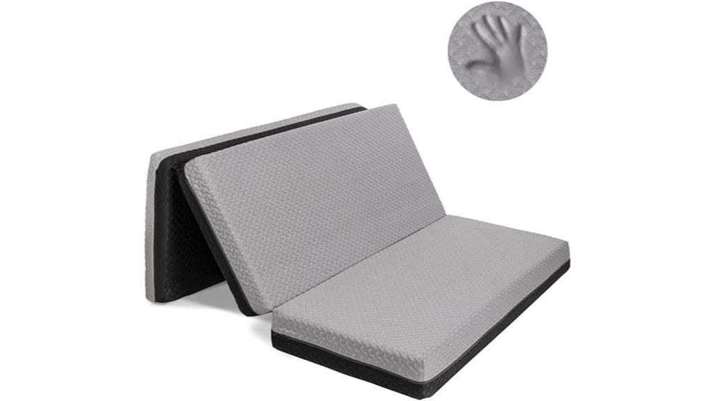 dual sided tri fold mattress