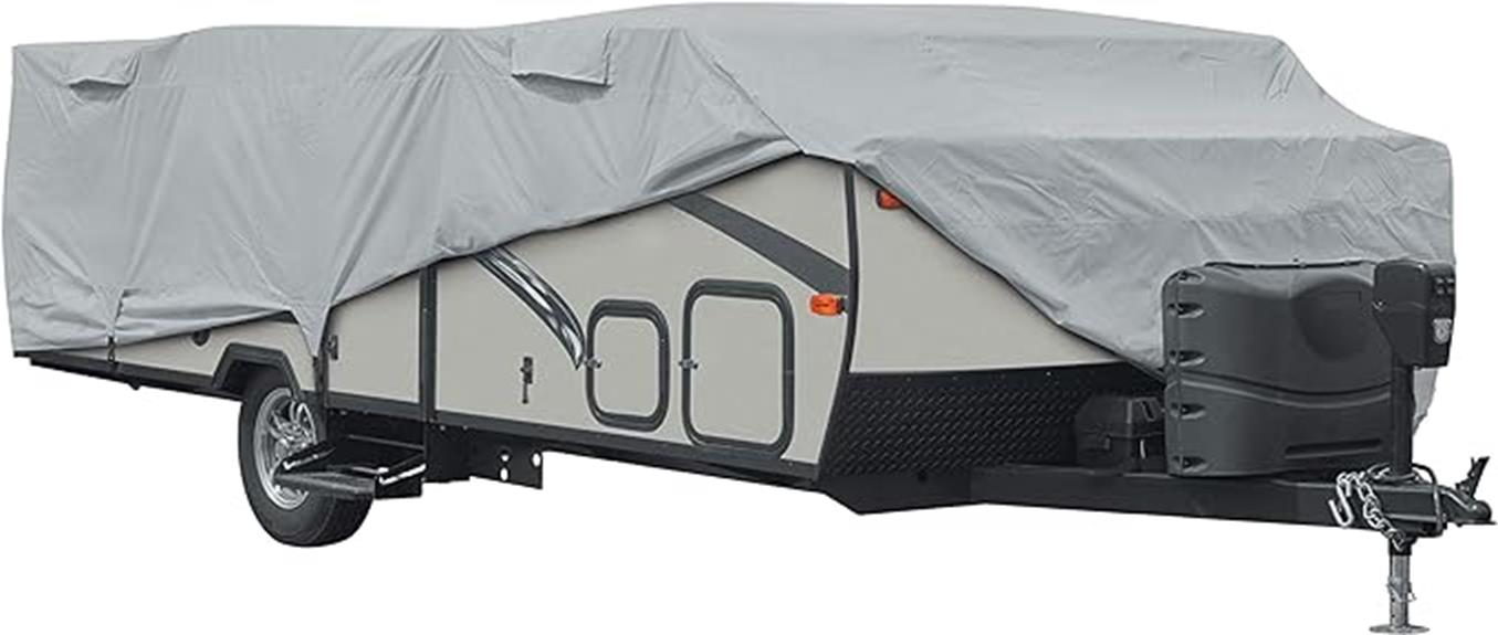 durable folding trailer cover