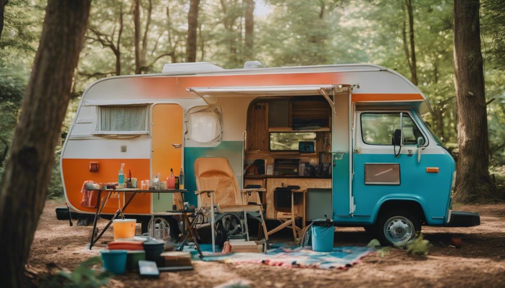 dye your camper canvas