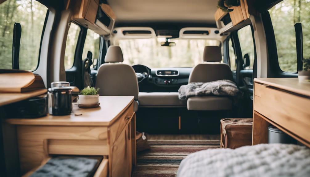 easy minivan camper conversion