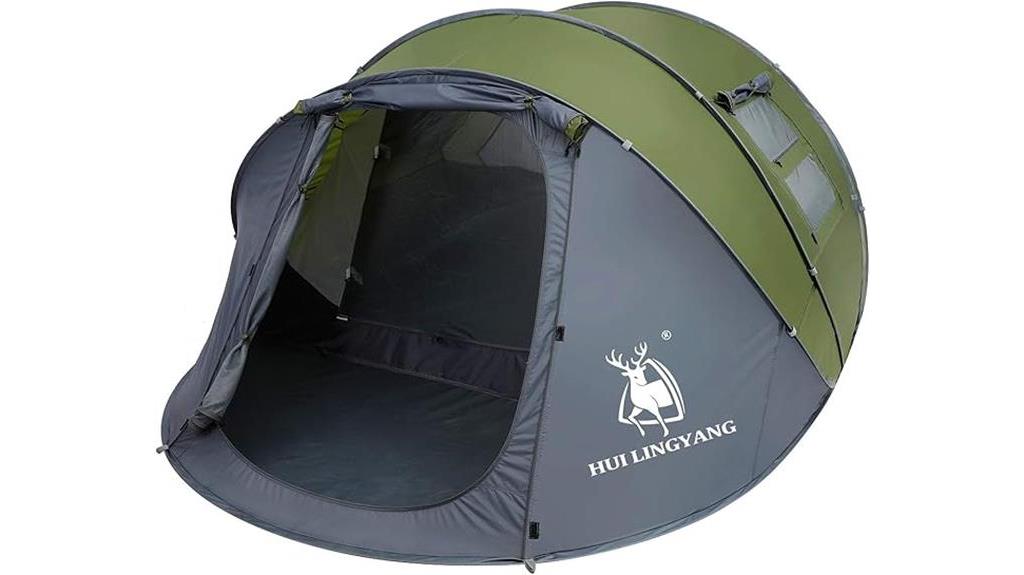 easy pop up tent