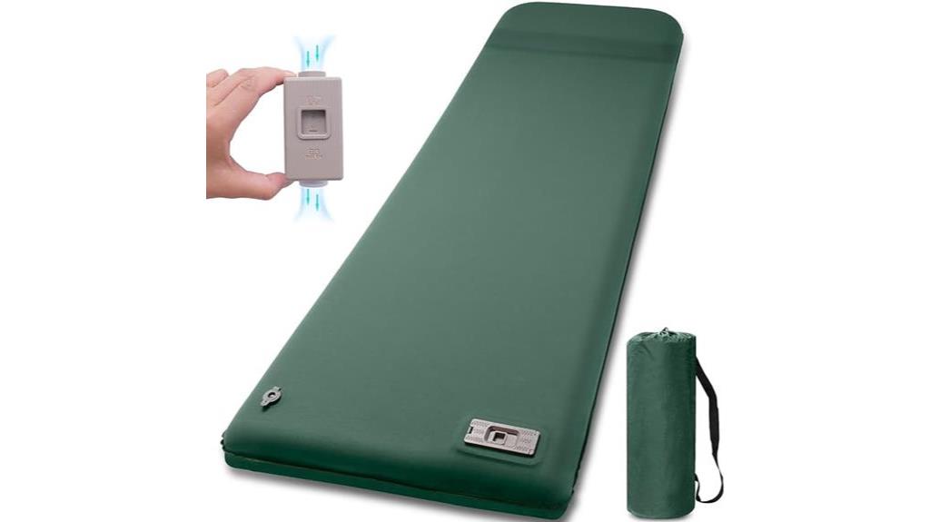 electric pump camping pad