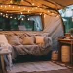 enclosing pop up camper space