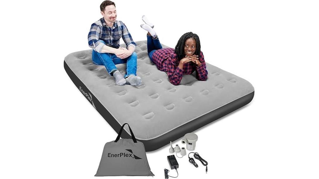 enerplex airbed with pump