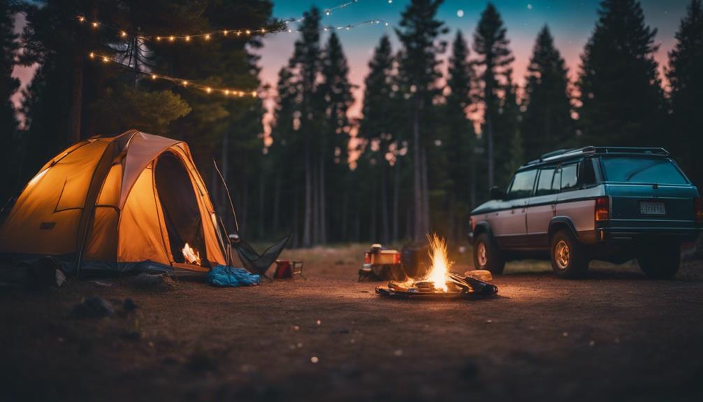 essential car camping equipment