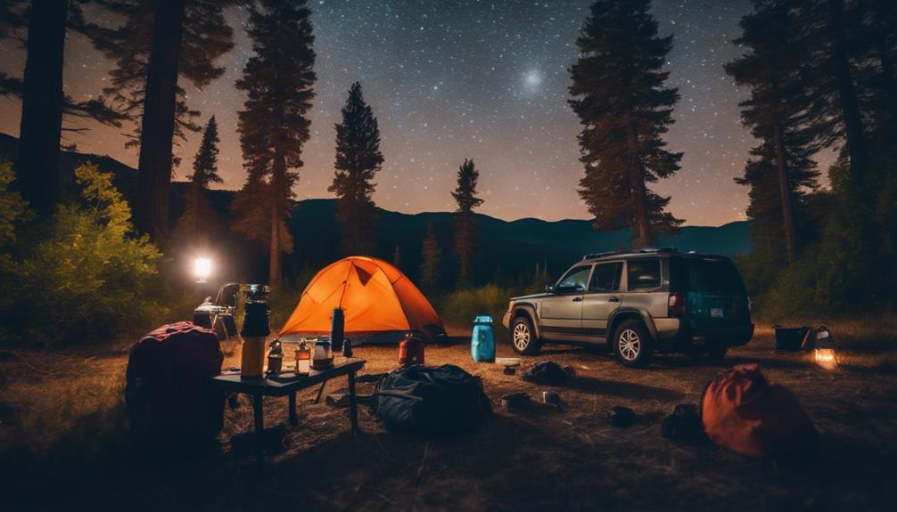 essential car camping gear