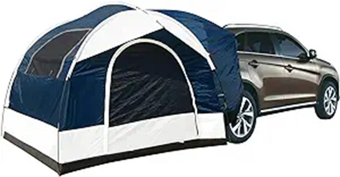 expandable suv camping tent