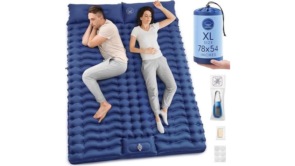 extra large camping mattress