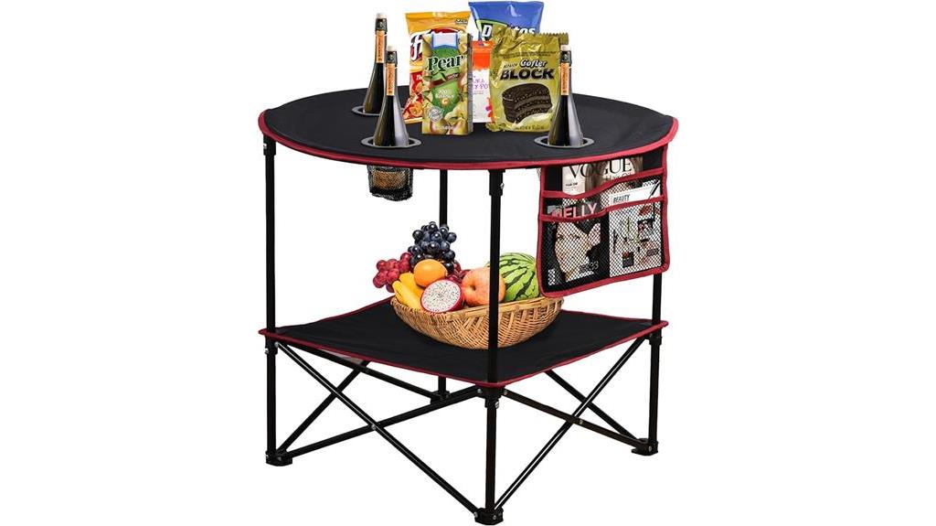 folding picnic table set