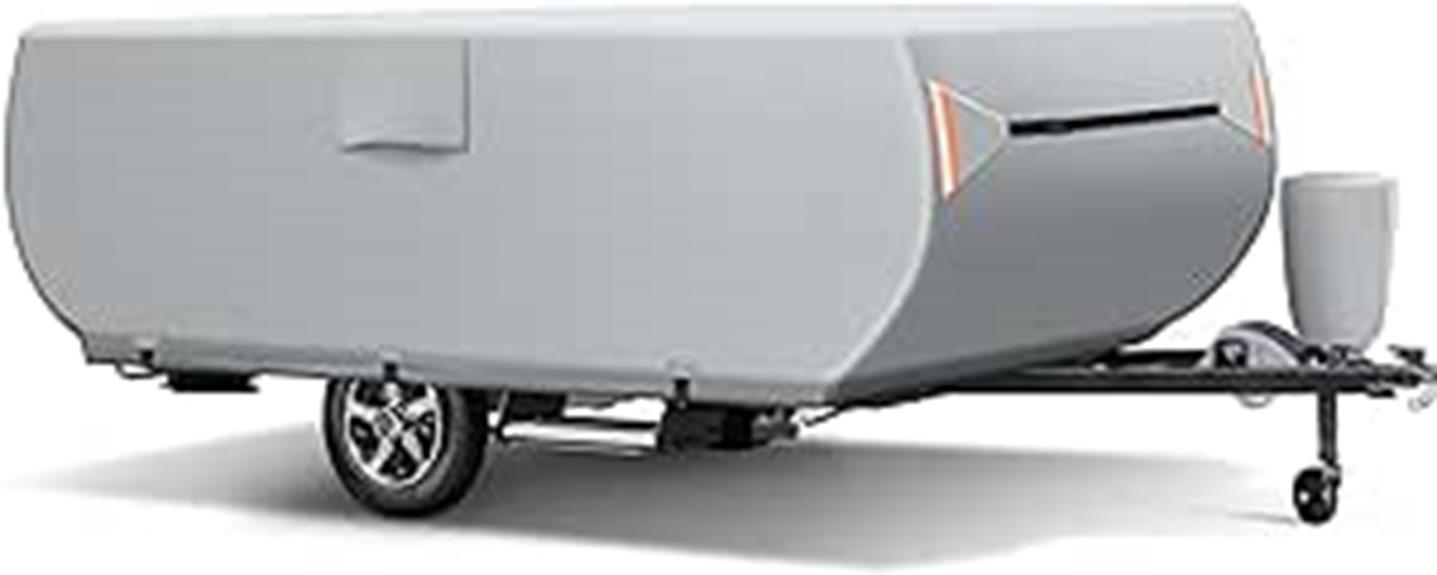 folding trailer camper cover