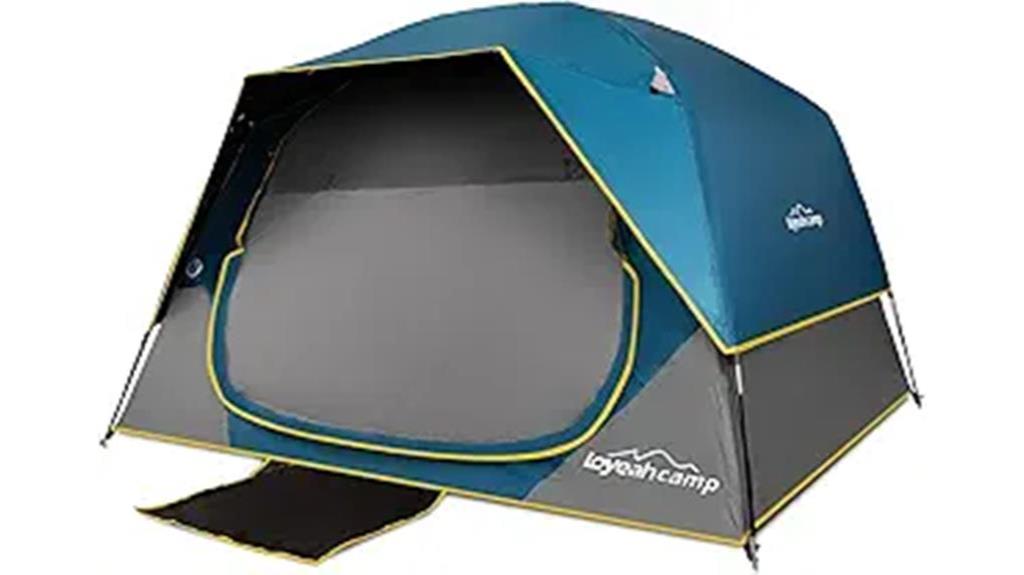 four person outdoor camping tent