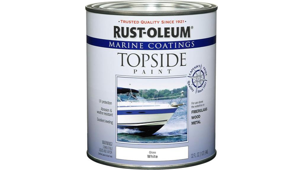 gloss white marine paint