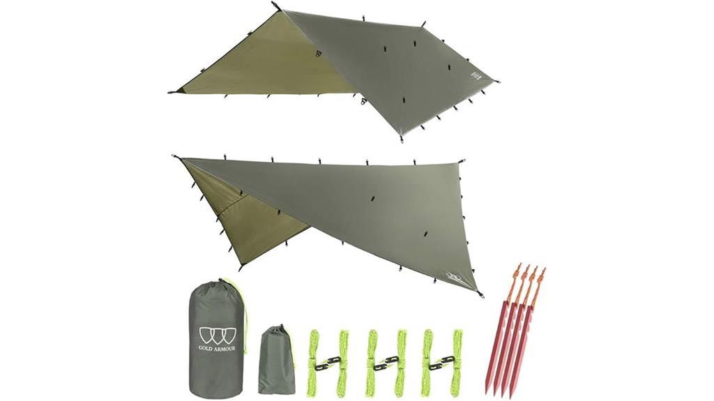 gold armour hammock tarp