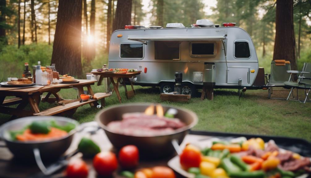 grills for pop up campers