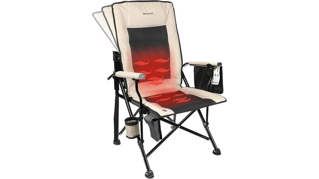 heated outdoor folding chairs