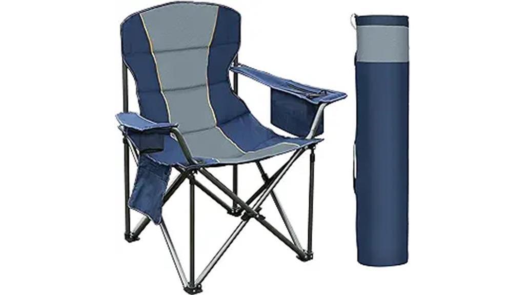 heavy duty camping chair