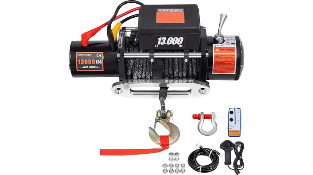 heavy duty electric winch