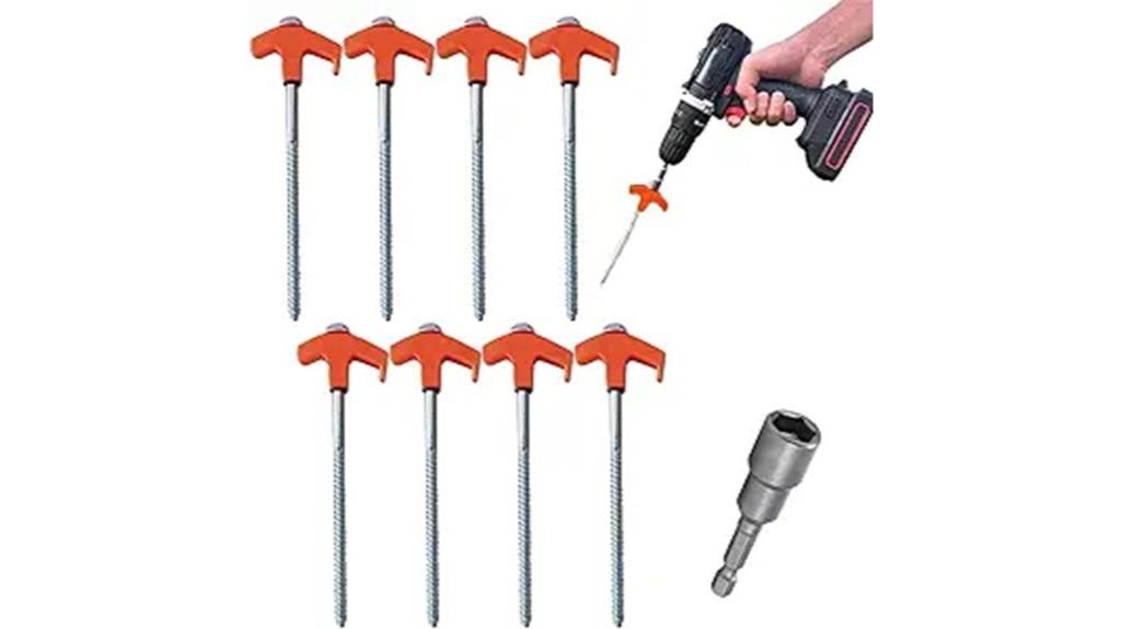 heavy duty tent stakes