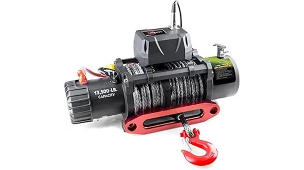 heavy duty waterproof electric winch