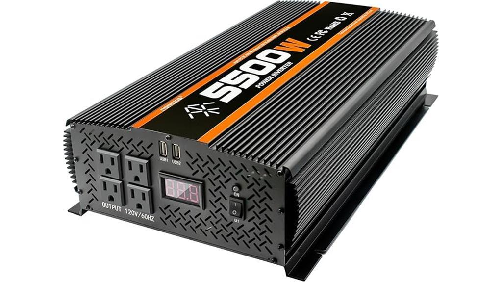 high capacity power inverter